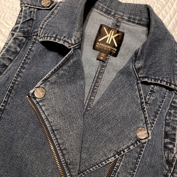 Kardashian Kollection Denim Vest - Picture 4 of 5